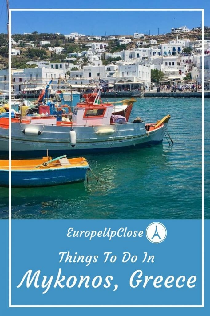 Click here to discover the gorgeous sites and things to do in Mykonos, Greece. Enjoy the scrumptious seafood platters while taking in the beach scenes. #mykonos #greece #mykonosgreece #travel #greek #cruise #cruiseship #greekislands #greekfood #mediterranean #europetravel #europetrip #europecruise