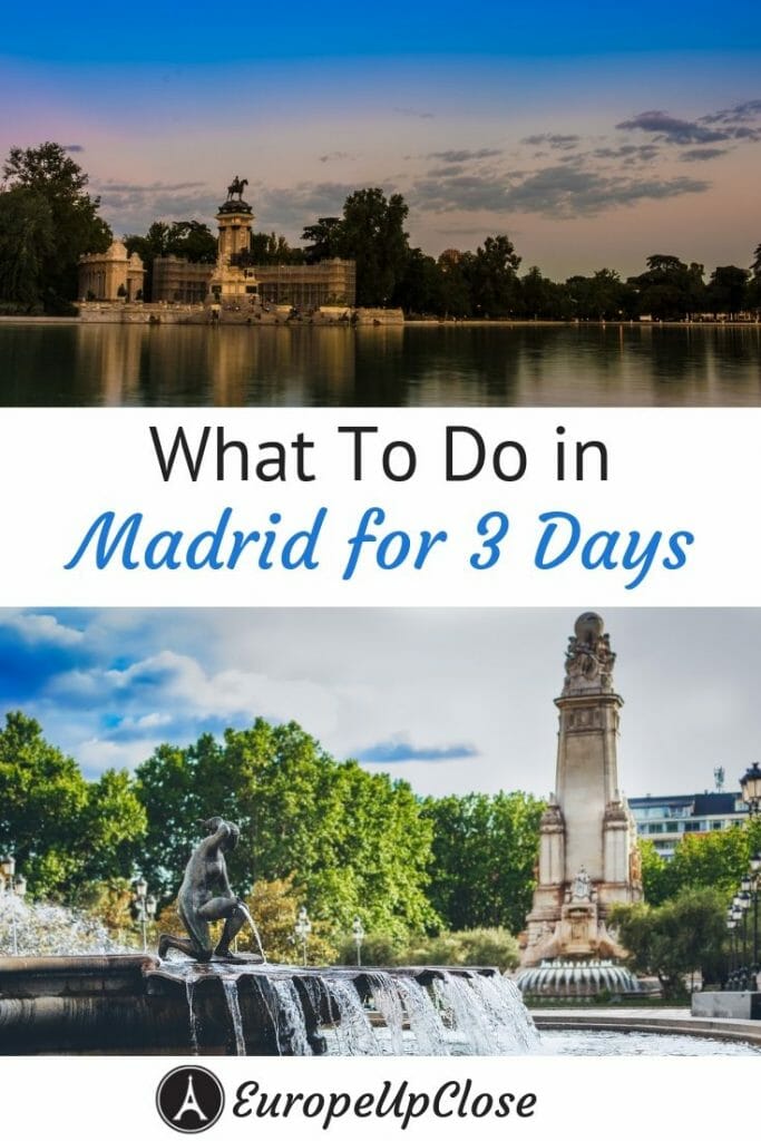 Click here to plan what to do in Madrid for 3 Days. Discover the ins and outs of one of the most charming cities in Spain. #europetrip #europetravel #europeitinerary #traveltips #travel #spaintrip #spaintravel #luxurylifestyle #luxurytravel #madrid #madridspain #spain #southerneurope #3daysinmadrid