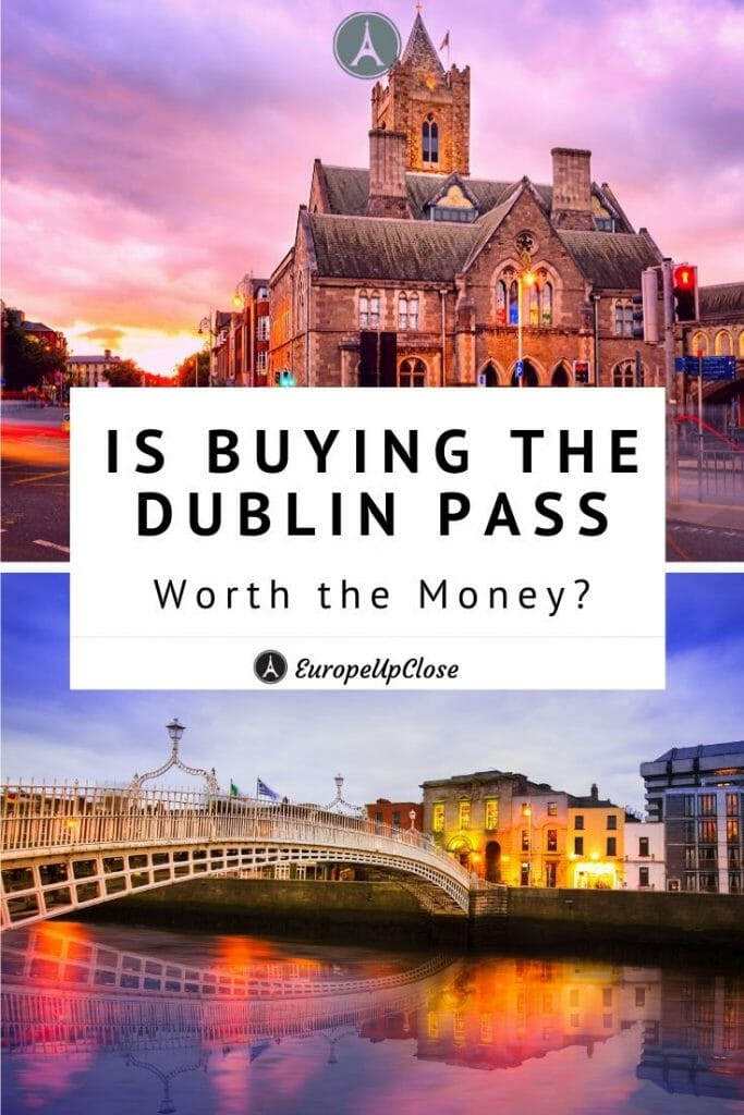 Read this if you're visiting Dublin, Ireland soon. Is the Dublin Pass worth it and what does it include? It may be a good bang for your buck. #europetrip #europetravel #europeitinerary #traveltips #travel #dublintrip #dublintravel #luxurylifestyle #luxurytravel #dublin #dublinireland #ireland #westerneurope #dublinpass