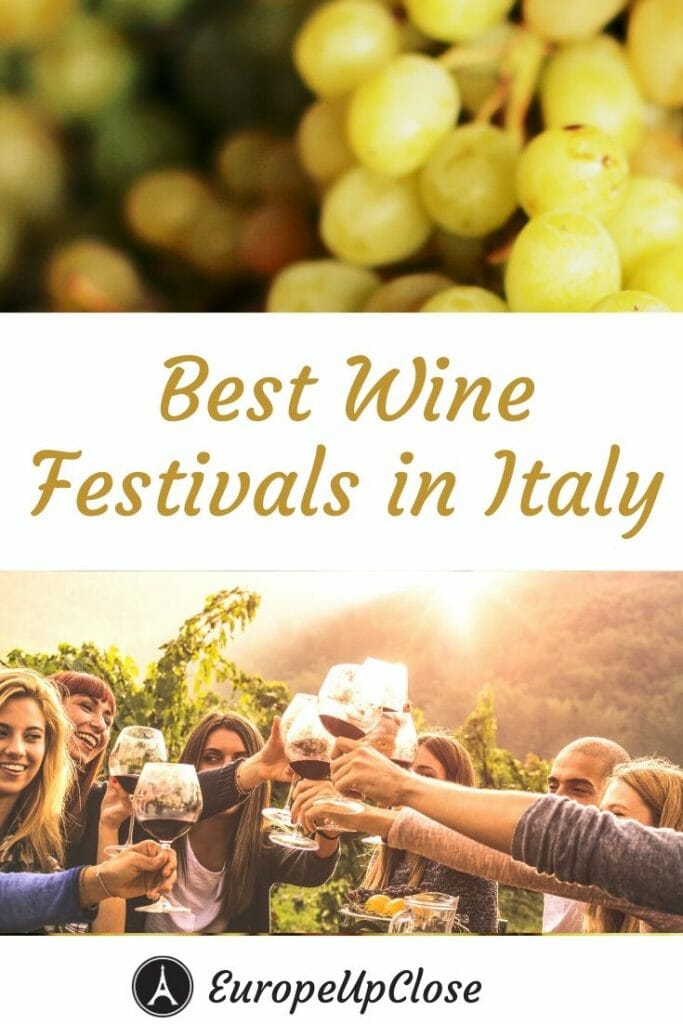 Discover the best Italian wine at one of the many Italian Wine Festivals and wine events in Italy. Here are our top tips to plan your visit to Vinitaly and other top Italian wine festivals on your next trip to Italy. This is a must for all wine lovers. #italy #italianwine #wine #vino #winetasting #winelover #italian #italytrip #vinitaly #italytrip #italytraveltips #europetravel #europeupclose #Italyitinerary #tuscany #chianti