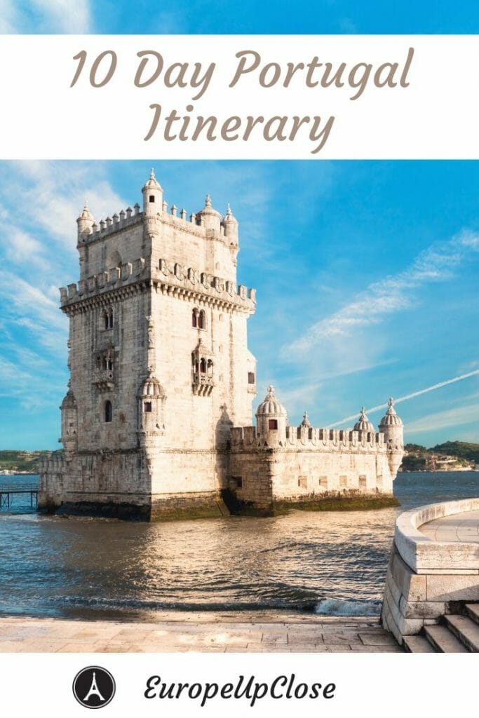 Planning a trip to Portugal? Use this helpful 10 day Portugal itinerary to plan the perfect vacation in Portugal. It includes Porto, Lisbon, the beaches of the Algarve, fairytale Sintra, wine tasting in Douro Valley, and more. Perfect if you love beaches, castles, picturesque villages, and buzzing cities. Here is our best Portugal Itinerary - 10 Days in Portugal - Portugal Travel Tips - Things to Do in Portugal - Portugal Travel - #Portugal #Portugaltravel #portuguese #portuguesefood #europetrip #europetravel #europeupclose