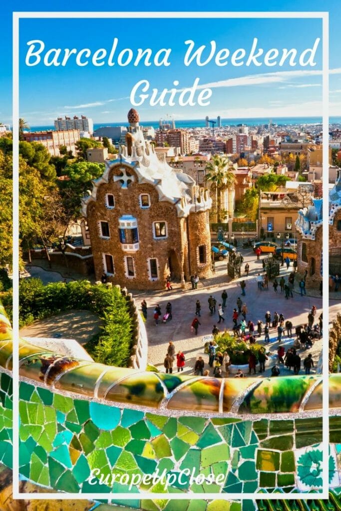Planning a trip to Barcelona Spain? Here is the perfect Weekend in Barcelona 3 Day itinerary with the best tips from a Barcelona local. Get travel & sightseeing tips plus food guide for Barcelona Itinerary 3 days Barcelona Trip Weekend in Barcelona - 3 Days in Barcelona - Barcelona in 3 days - Barcelona Things to do - Barcelona Spain - Barcelona Travel Guide - Barcelona Travel Tips #visitspain #visitBarcelona #barcelonaitinerary #barcelonatravel #barcelonaweekend #spainitinerary #weekendgetaway 