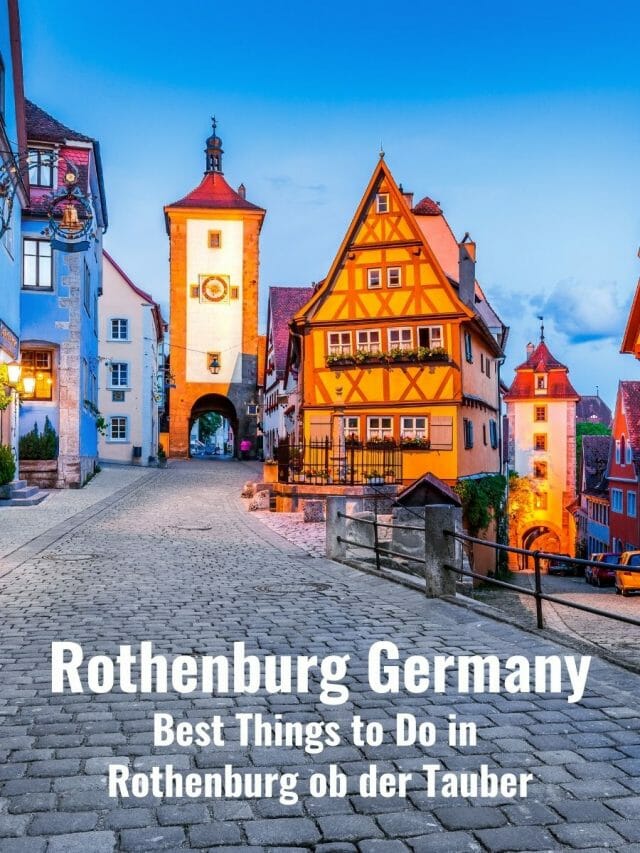 Things To Do in Rothenburg Germany